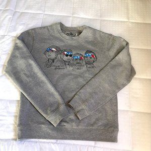 S Funny Rowdy Gentleman Crewneck Sweatshirt